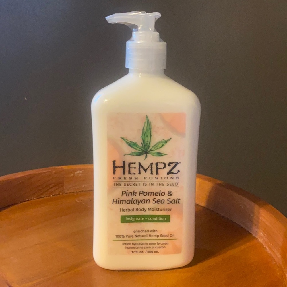 Hempz lotion!